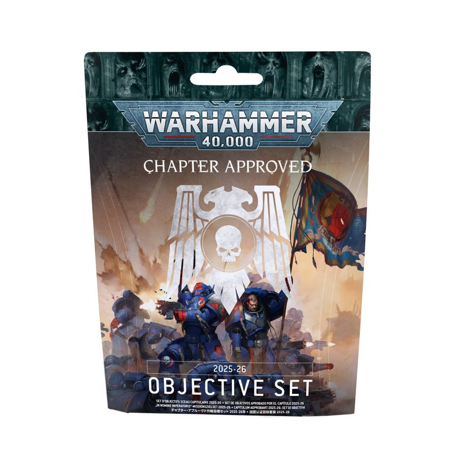 Games Workshop Warhammer 40000: Chapter Approved 2025-26 Objectives Set