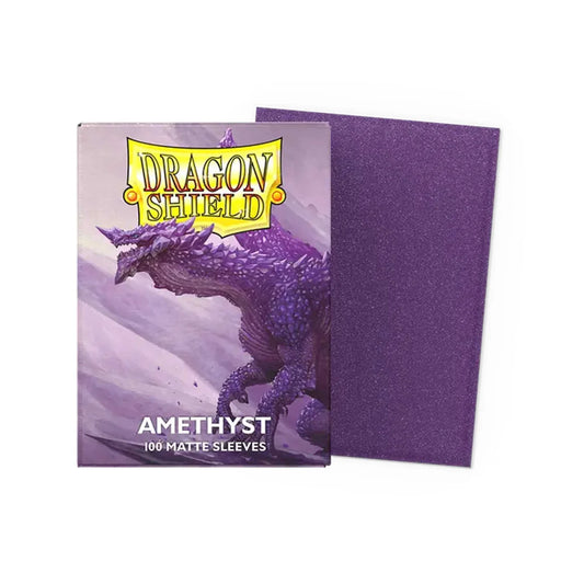 Dragon Shield Matte Standard Size - Amethyst 100 ct.)