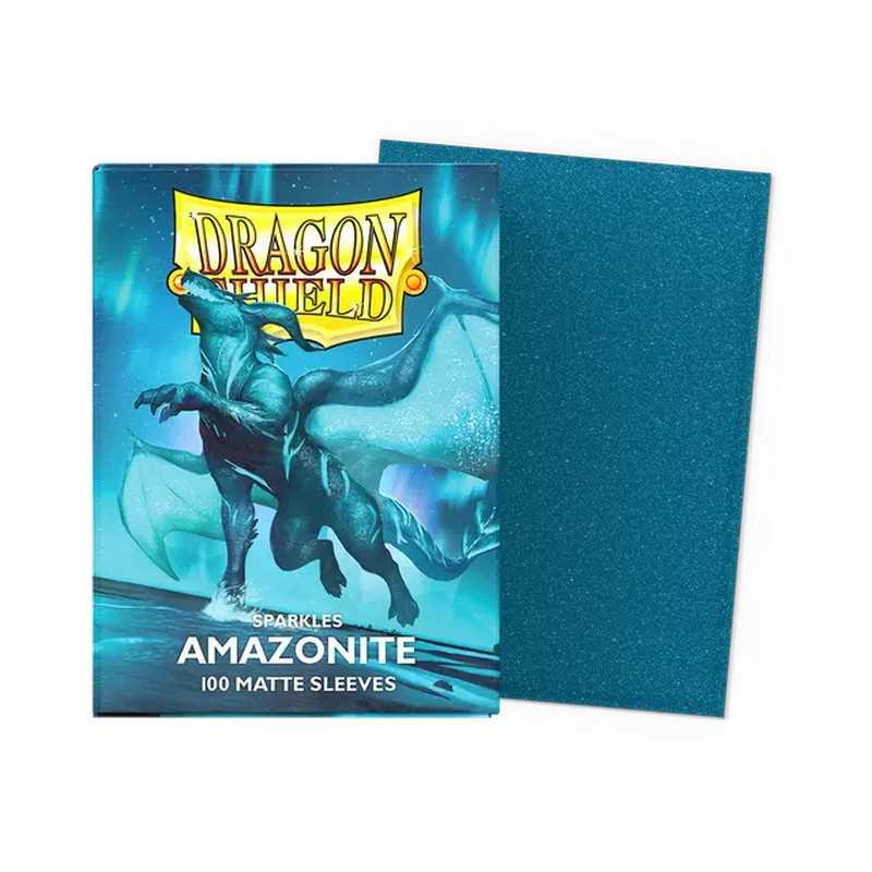 Dragon Shield Matte Standard Size - Sparkles Amazonite (100 ct.)