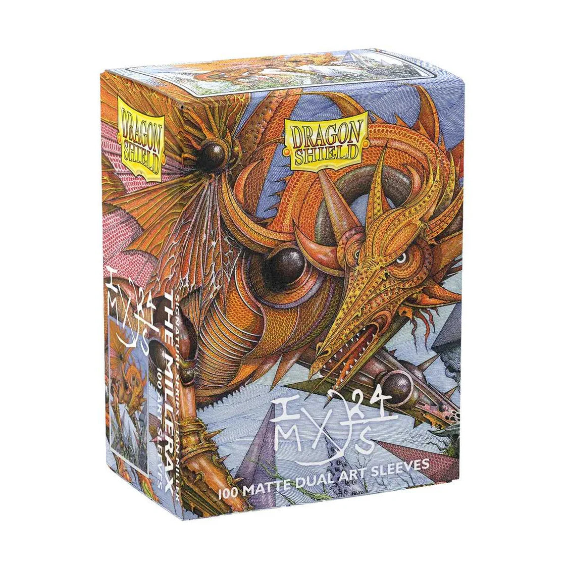 Dragon Shield Matte Dual Standard Sleeves: Signature Series - Ian Miller - The Millerax (100 ct.)