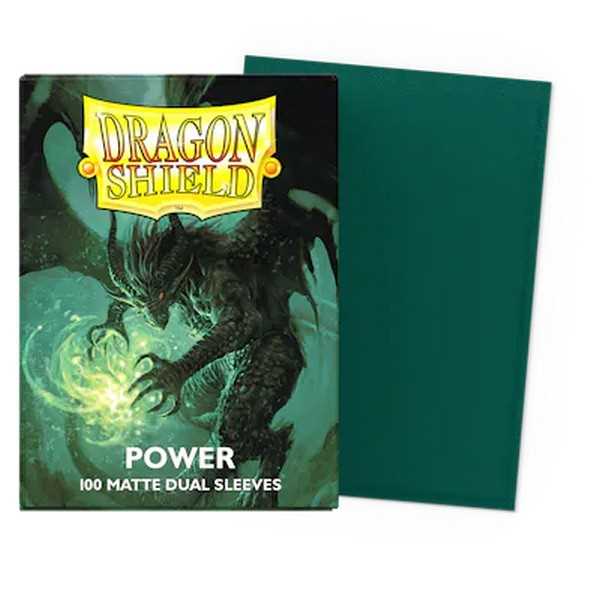Dragon Shield Dual Matte Sleeves Standard Size - Power (100 ct.)