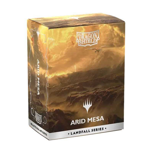 Dragon Shield Magic: The Gathering Matte Dual Art Sleeves: Landfall Series - Arid Mesa (100ct.) (Copy) (Copy) (Copy)