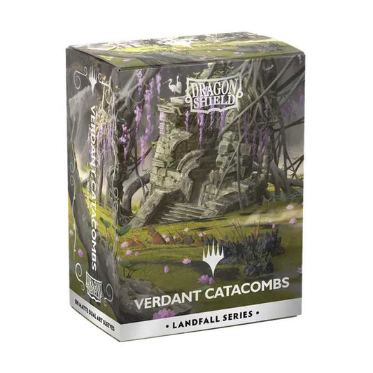 Dragon Shield Magic: The Gathering Matte Dual Art Sleeves: Landfall Series - Verdant Catacombs (100ct.) (Copy)