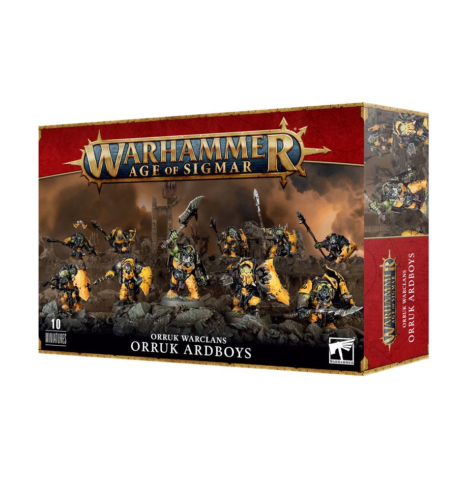 Games Workshop Age of Sigmar: Orruk Warclans Orruk Ardboys