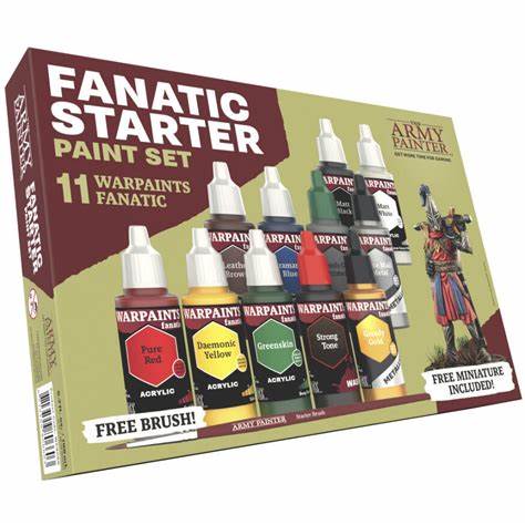 Army Painter Fanatic Starter Paint Set