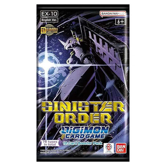 Digimon Card Game: Extra Booster - Sinister Order EX10