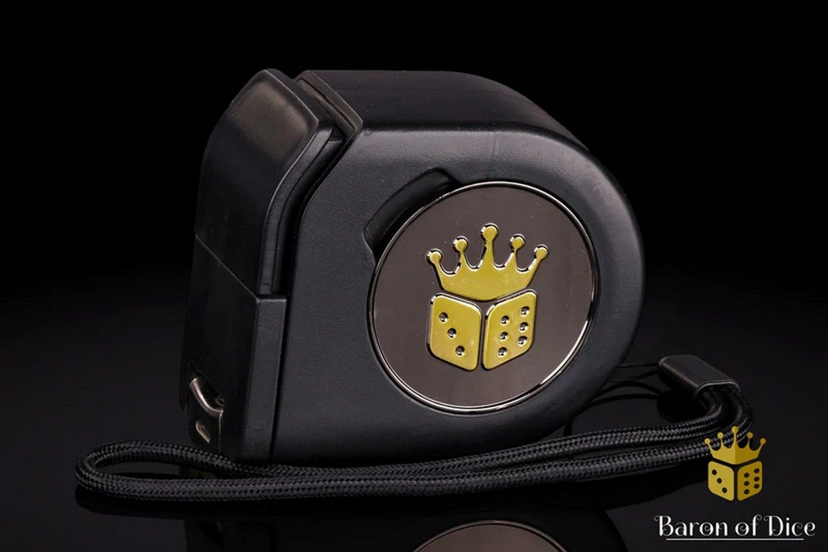 Baron of Dice Baron's Coin Wargaming Tape Measure