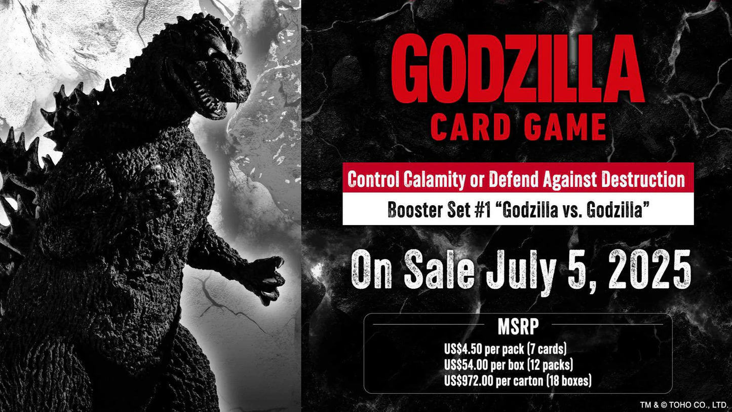 Godzilla Card Game: Booster Set #1 Box