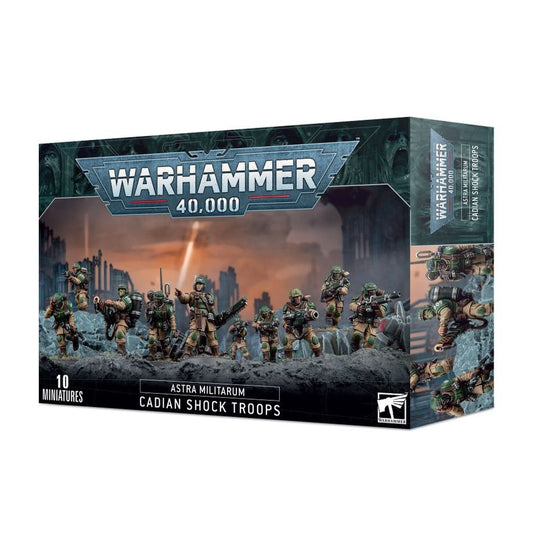 Games Workshop Warhammer 40000: Astra Militarum Cadian Shock Troops