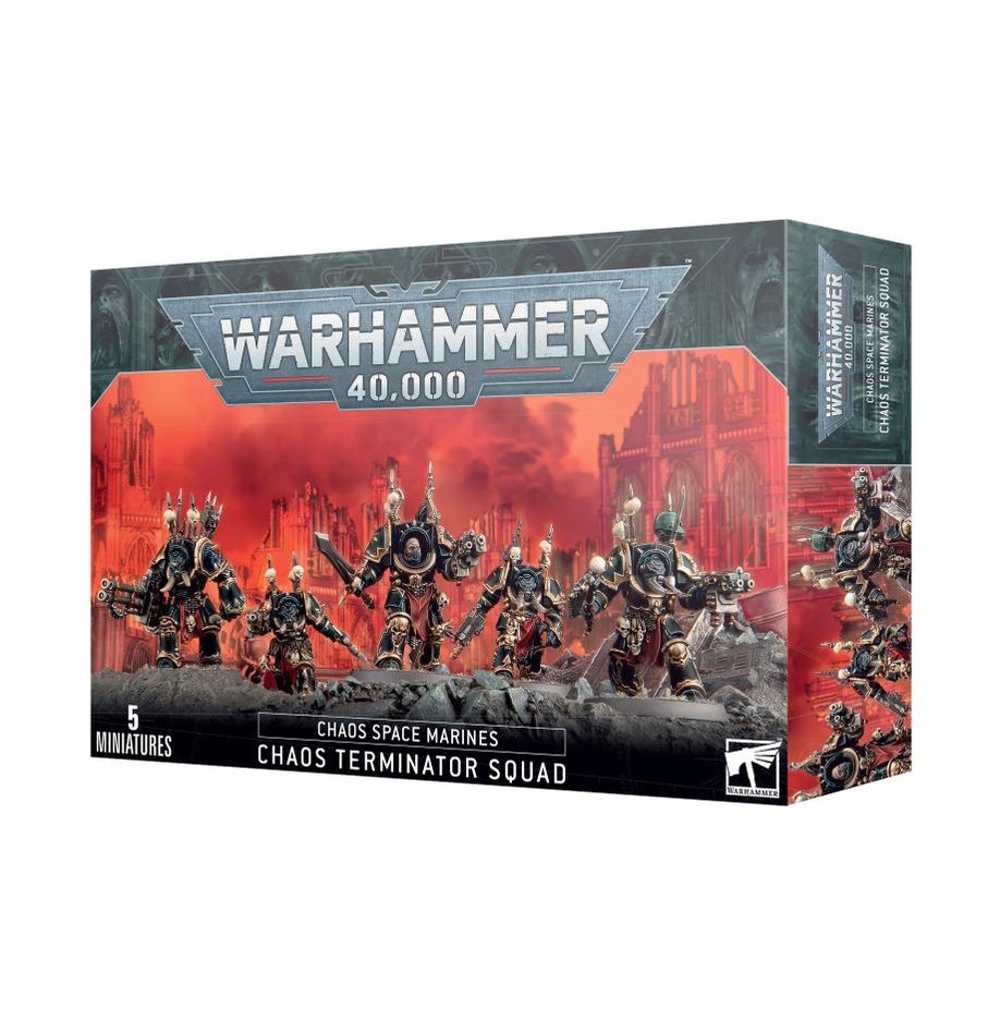 Games Workshop Warhammer 40000: Chaos Space Marines Chaos Terminator Squad