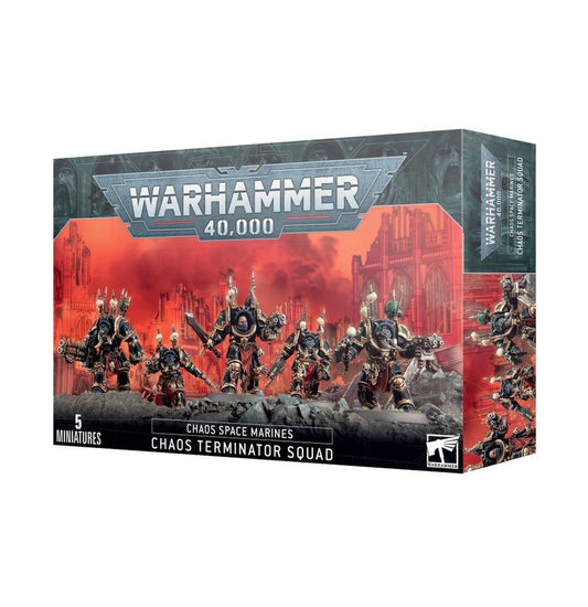 Games Workshop Warhammer 40000: Chaos Space Marines Chaos Terminator Squad