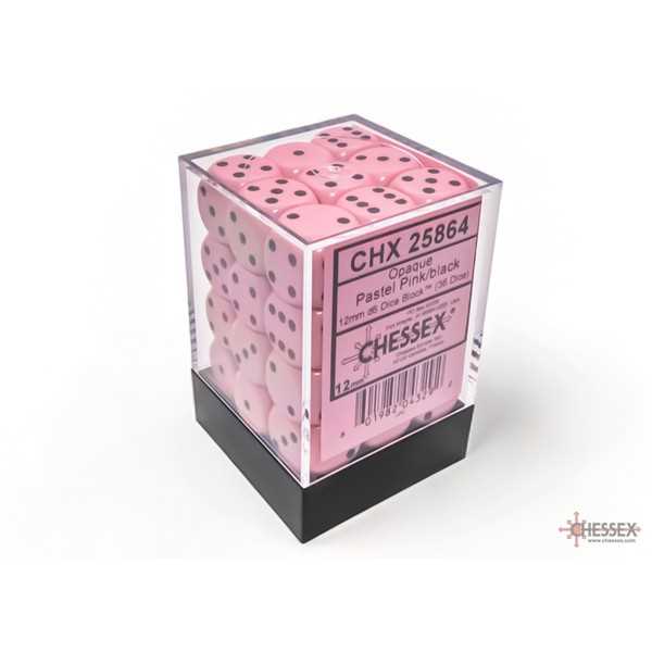 Chessex Opaque Dice - 12mm D6 Pastel