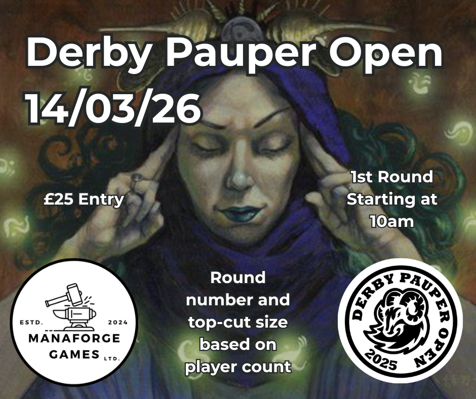 Derby Pauper Open - 14/03/26