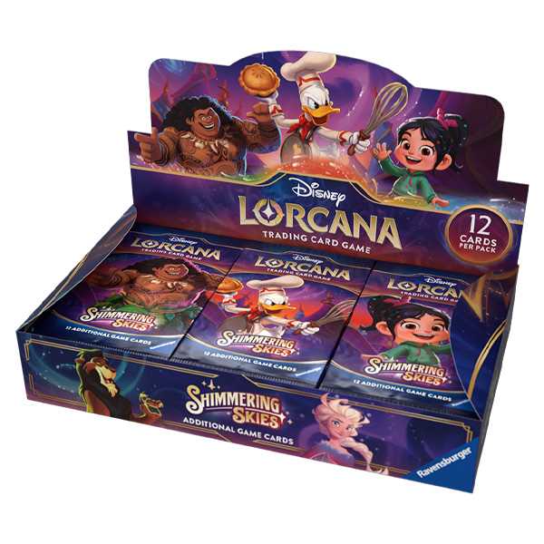 Disney Lorcana Trading Card Game - Set 5, Shimmering Skies - Booster Box (24 packs)