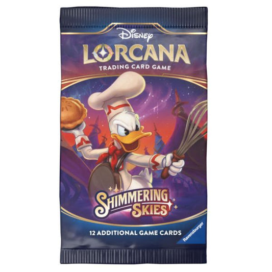 Disney Lorcana Trading Card Game - Set 5, Shimmering Skies - 1x Booster Pack