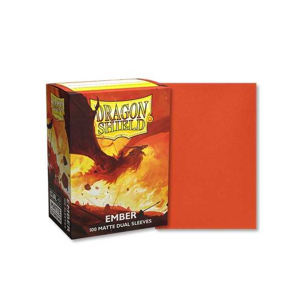 Dragon Shield Dual Matte Standard Size - Ember (100 ct.)