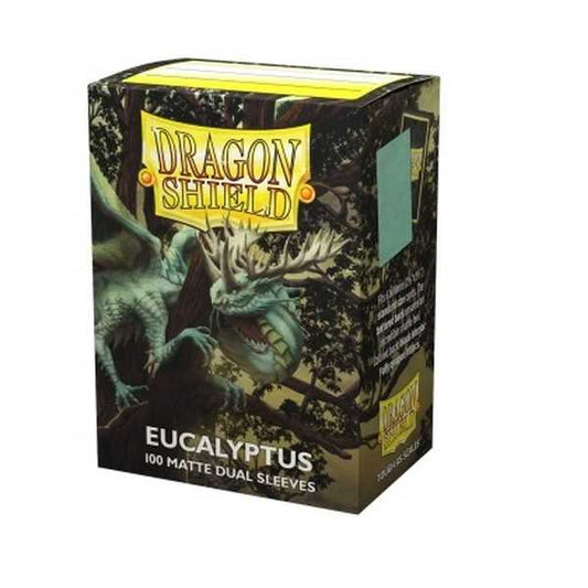 Dragon Shield Dual Matte Sleeves Standard Size - Eucalyptus (100 ct.)