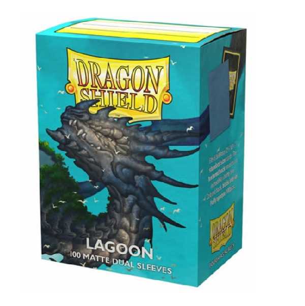 Dragon Shield Dual Matte Standard Size - Lagoon (100 ct.)