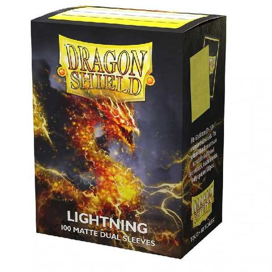 Dragon Shield Dual Matte Standard Size - Lightning (100 ct.)