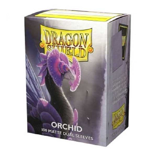 Dragon Shield Dual Matte Sleeves Standard Size - Orchid (100 ct.)