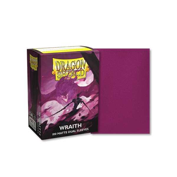 Dragon Shield Dual Matte Sleeves Standard Size - Wraith (100 ct.)