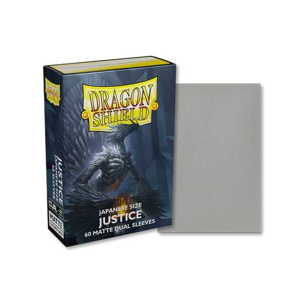 Dragon Shield Dual Matte Sleeves Japanese Size -Justice (60 ct.)