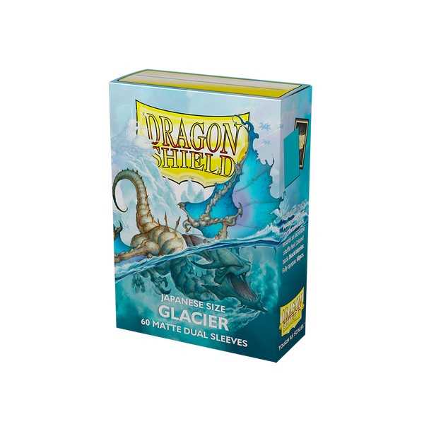 Dragon Shield Dual Matte Sleeves Japanese Size - Glacier (60 ct.)