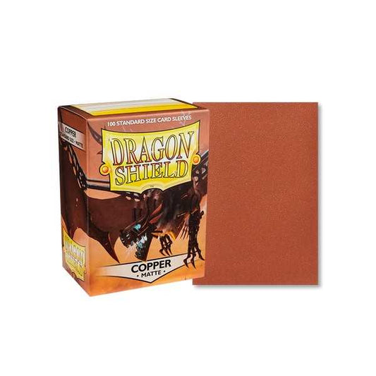 Dragon Shield Matte Standard Size - Copper (100 ct.)