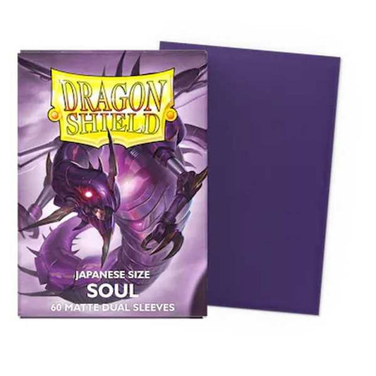 Dragon Shield Dual Matte Sleeves Japanese Size - Soul (60 ct.)