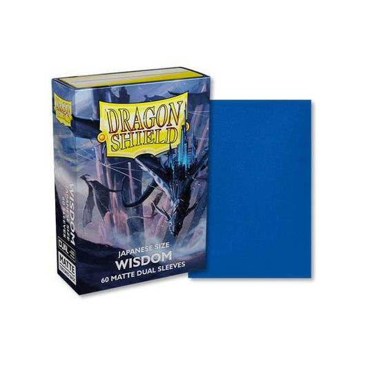 Dragon Shield Dual Matte Japanese Size Sleeves - Wisdom (60 ct.)