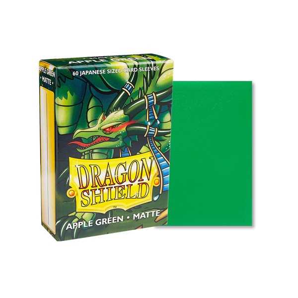 Dragon Shield Matte Sleeves Japanese Size - Apple Green (60 ct.)