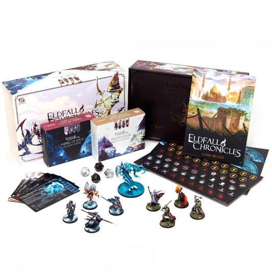 Eldfall Chronicles: Two-Player Starter Set - Empire of Soga vs Helian League