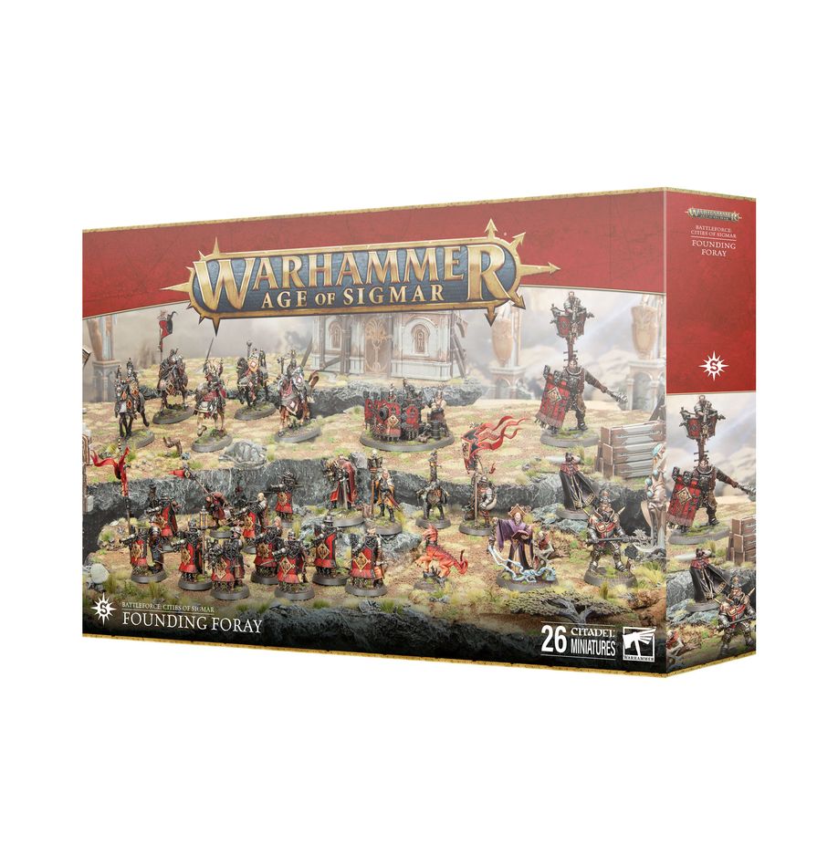 Games Workshop Age of Sigmar: Cities of Sigmar Battleforce Founding Foray