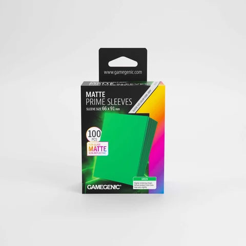 Gamegenic Matte Prime Sleeves (100 ct.)