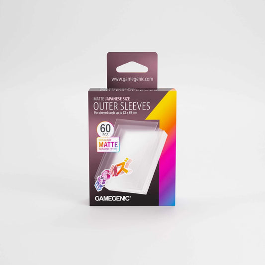 Gamegenic Outer Sleeves Matte Japanese Size (60 ct.)