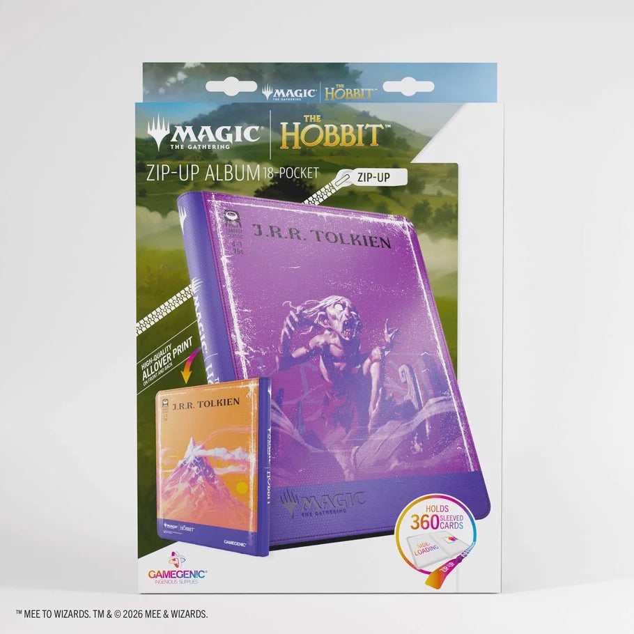 Gamegenic Magic: The Gathering The Hobbit Zip-Up Album 18-Pocket