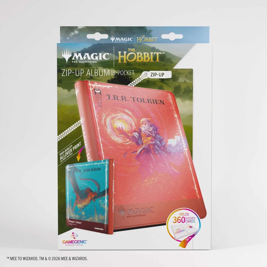 Gamegenic Magic: The Gathering The Hobbit Zip-Up Album 18-Pocket