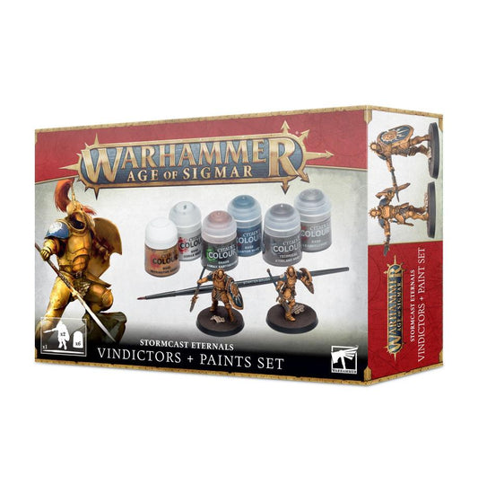 Games Workshop Age of Sigmar: Stormcast Eternals and Paint Set