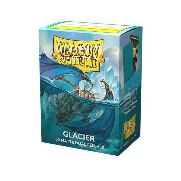 Dragon Shield Dual Matte Sleeves Standard Size - Glacier (100 ct.)