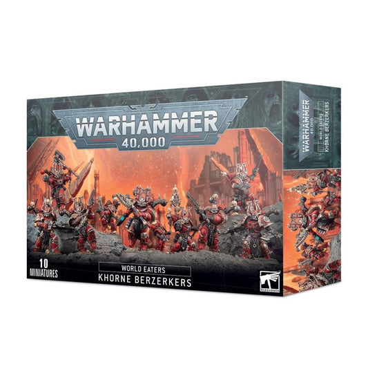 Games Workshop Warhammer 40000: World Eaters Khorne Berserkers