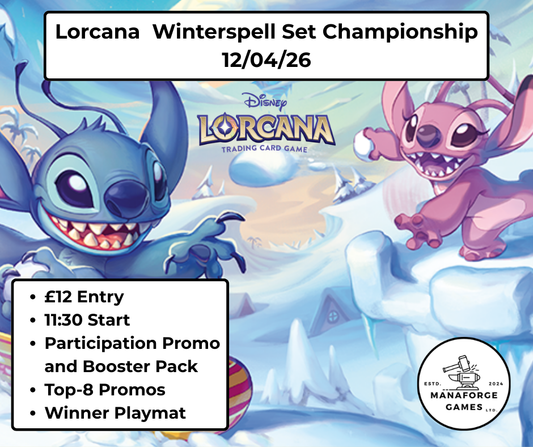 Disney Lorcana Winterspell Set Championship - 12/04/26