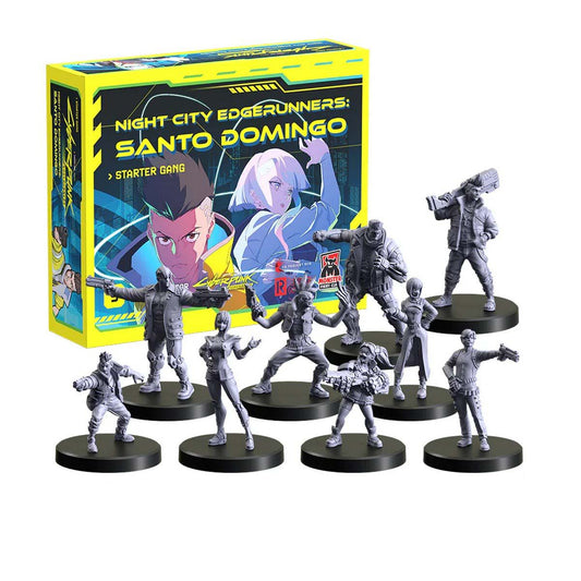 Cyberpunk Edgerunners Combat Zone: Santo Domingo Starter Gang