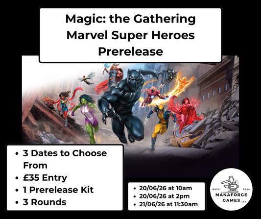 Magic: the Gathering Marvel Super Heroes Prerelease Event