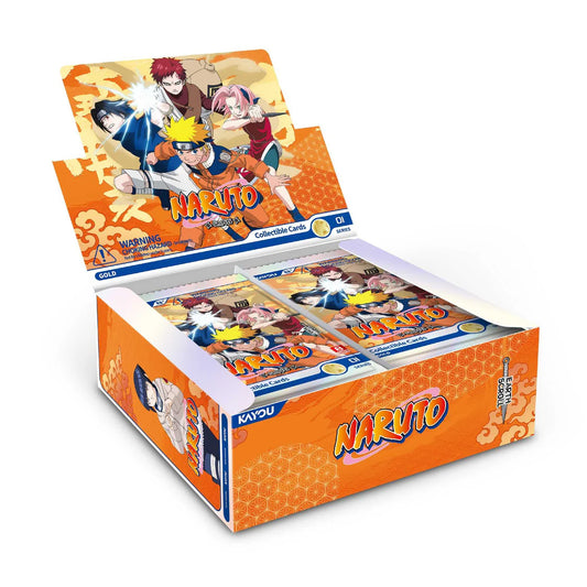 NARUTO-Smriti Collectible Cards-Earth Scroll Foil-001B-EMEA Box