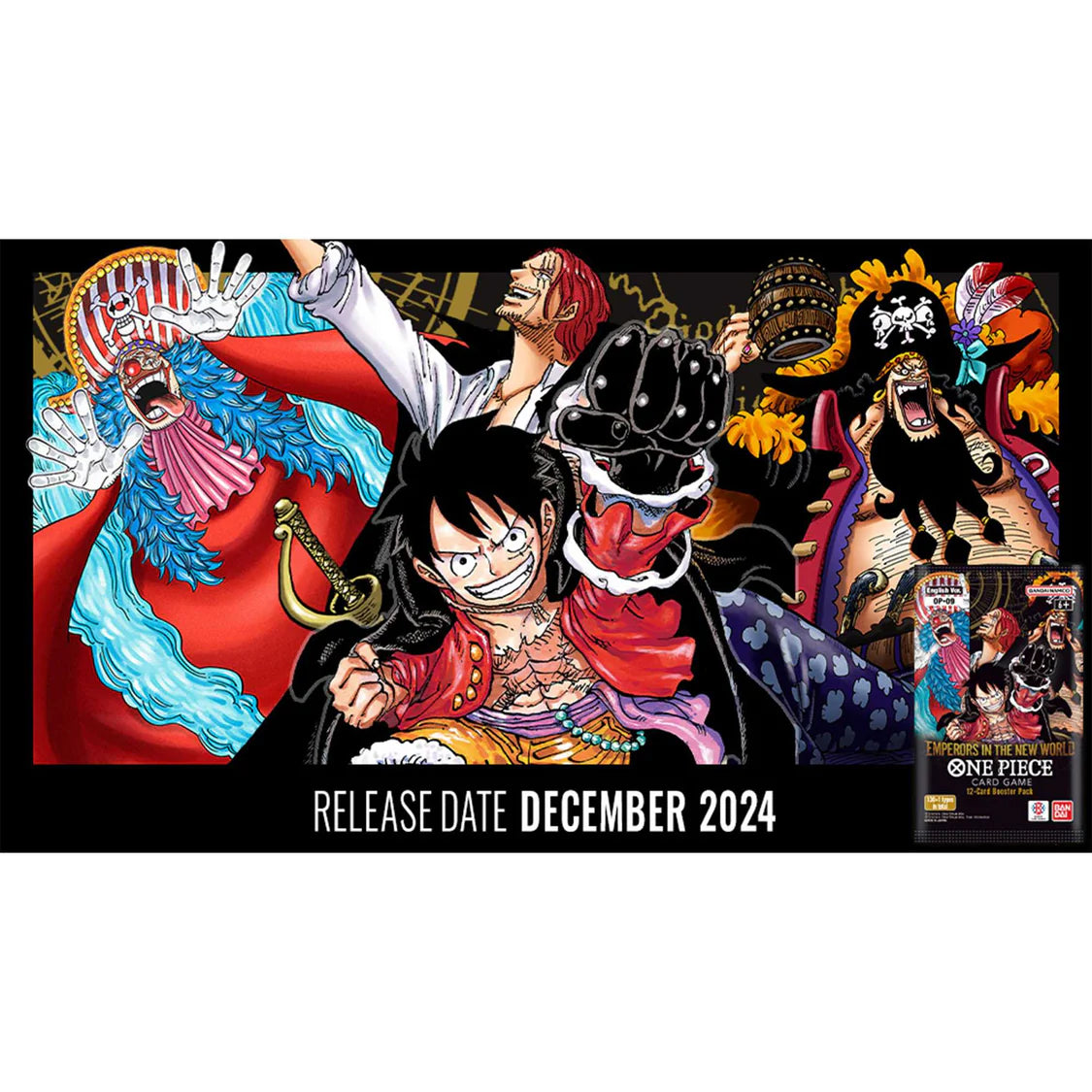 One Piece Card Game: Booster Box - Emperors In The New World (OP-09)