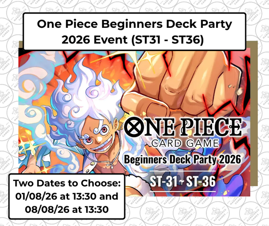 One Piece TCG Beginners Deck Party 2026 Event (ST31 - ST36)