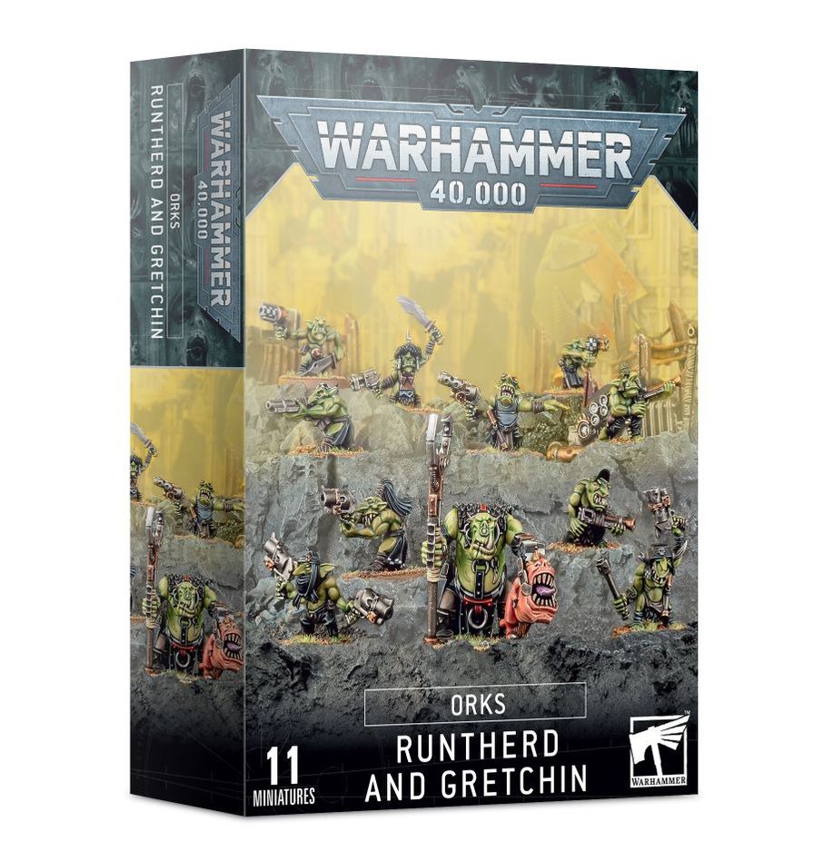 Games Workshop Warhammer 40000: Orks Runtherd and Gretchin