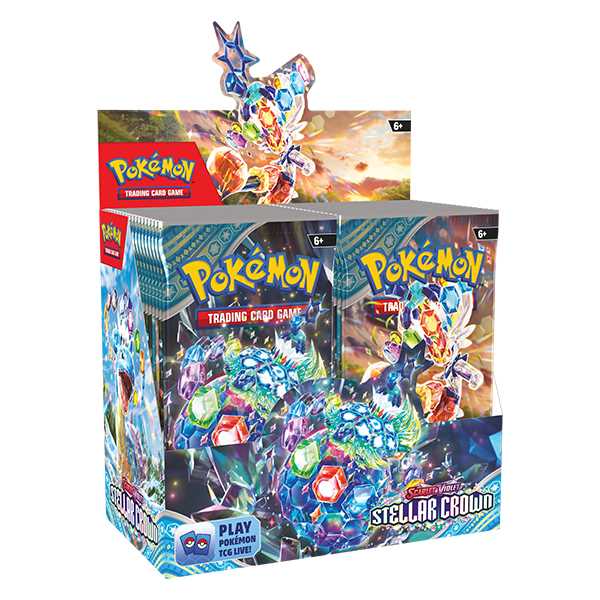 Pokémon TCG: Scarlet & Violet 7 - Stellar Crown - Booster Box