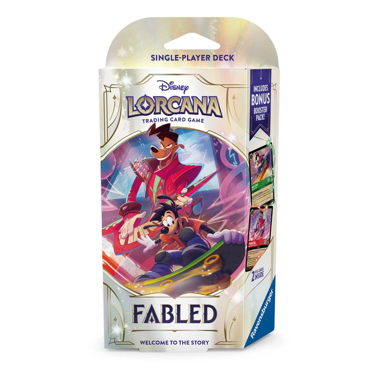 Disney Lorcana Trading Card Game - Fabled Starter Deck CDU Display - Set 9