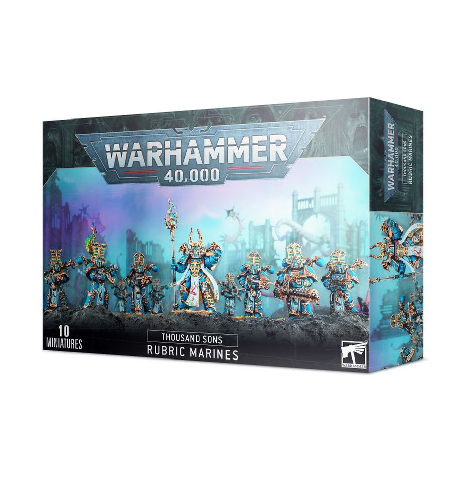 Games Workshop Warhammer 40000: Thousand Sons Rubric Marines